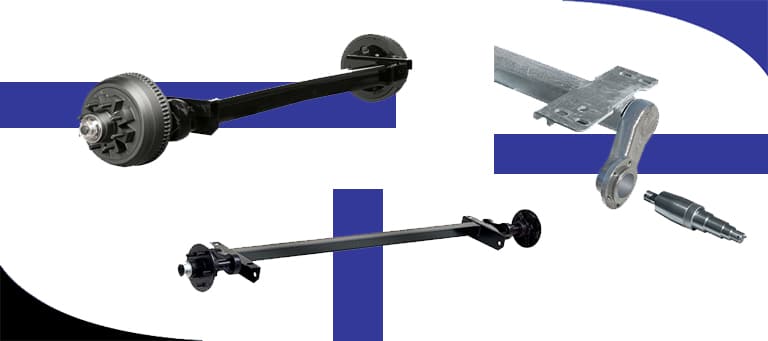 The Basics of Trailer Axles for a Deckover Trailer