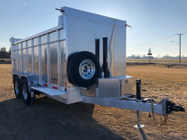 Dump Trailer MD714 4’sides