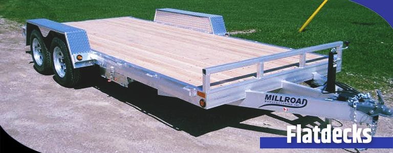 Understanding the Difference Between a Deckover and Flatdeck Trailer