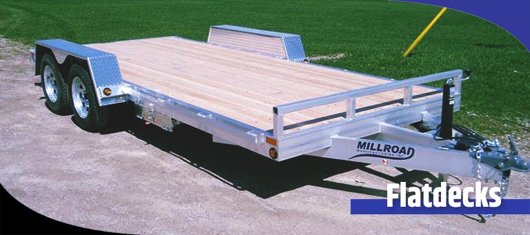 Difference Between a Deckover and Flatdeck Trailer?