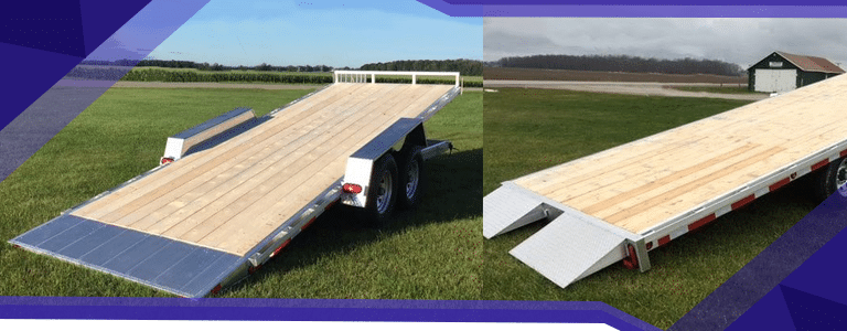 How To Load Equipment Onto a Flatdeck Trailer