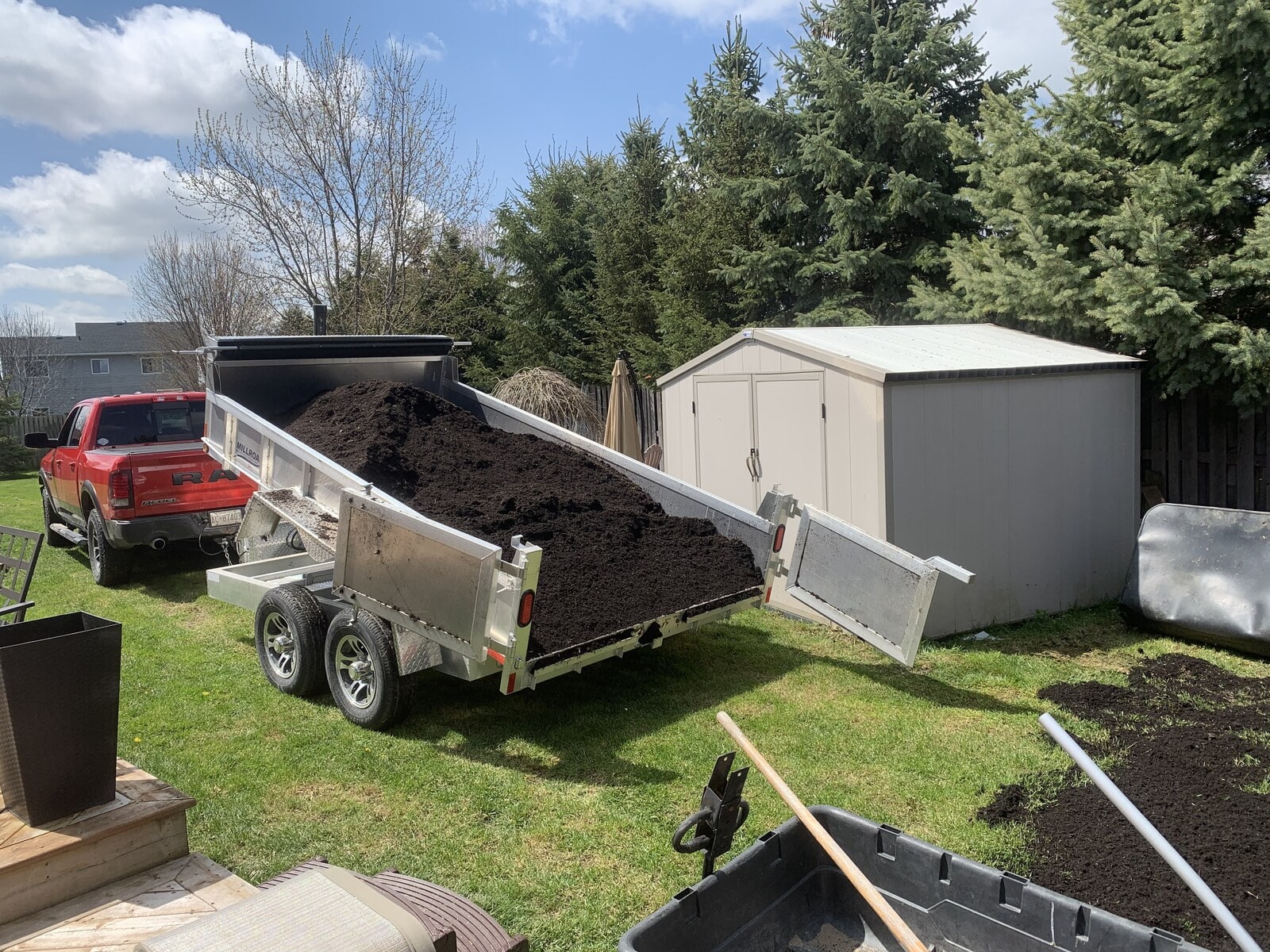 dump trailer
