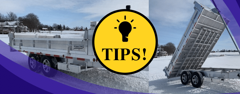 Tips To Get Your Dump Trailer Ready for the Cold Weather
