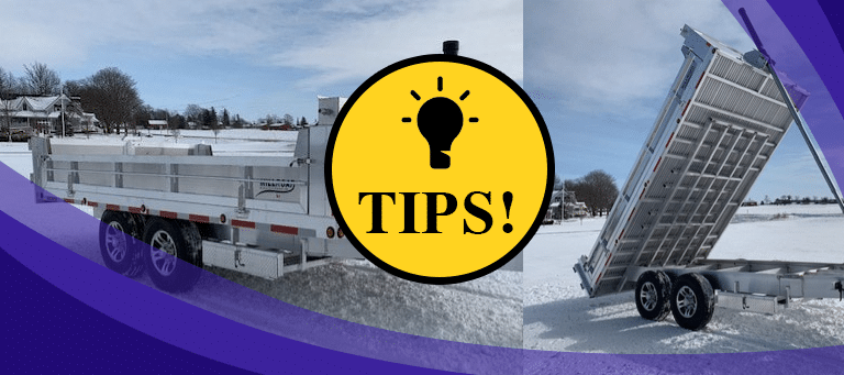 Tips to Get Your Dump Trailer Ready for the Cold Weather