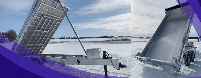 Using a Dump Trailer for Leaf and Snow Removal