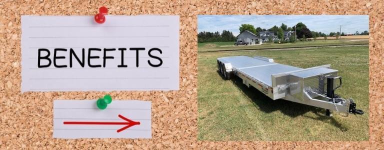 The Benefits Of An Aluminum Flat Deck Trailer