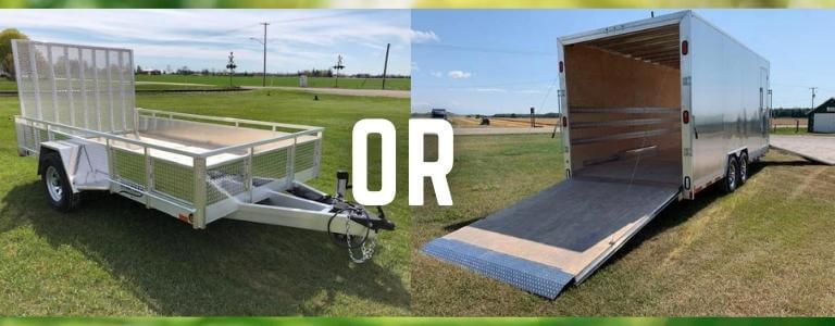 The Benefits of Utility Compared to Cargo Trailers for Your Landscaping Business