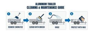 How to Clean and Maintain Aluminum Trailer