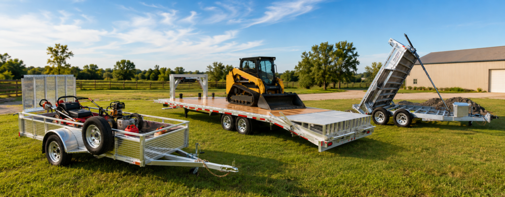 Equipment Trailers Every Summer Contractor Should Consider