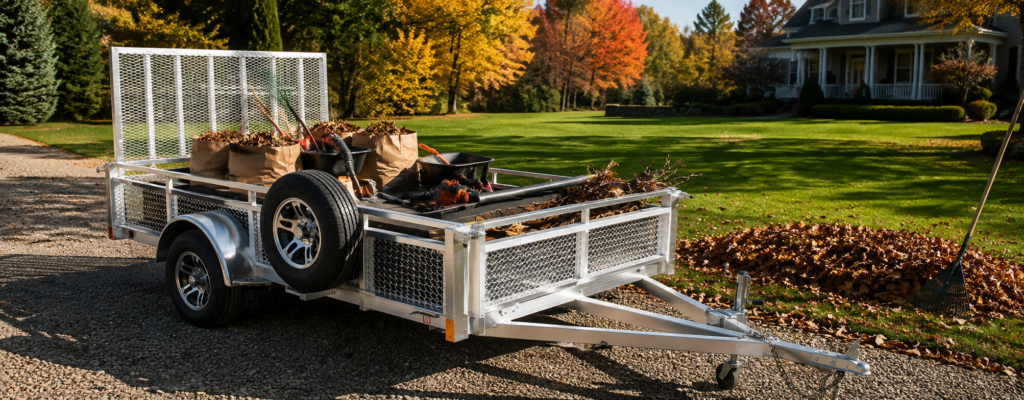 What Can You Haul with a Millroad Utility Trailer?